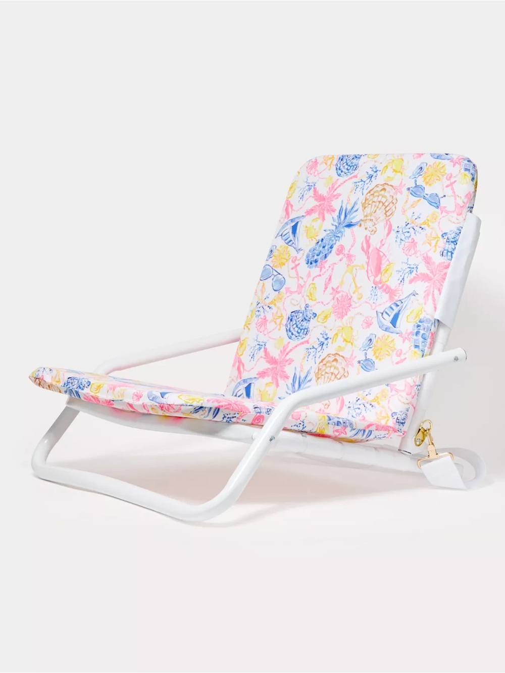 🏖️NIB Lilly Pulitzer Beach Chair in Multi Barefoot Beachcomber🏖️